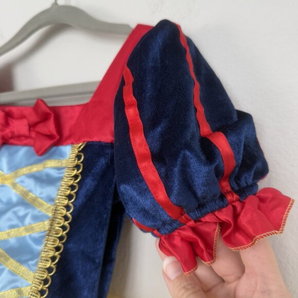 Snow White Costume Girls Size 5 Dress Up Princess Halloween Disney Party Travel - Picture 2 of 9